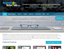 Tablet Screenshot of innovationtutorials.com